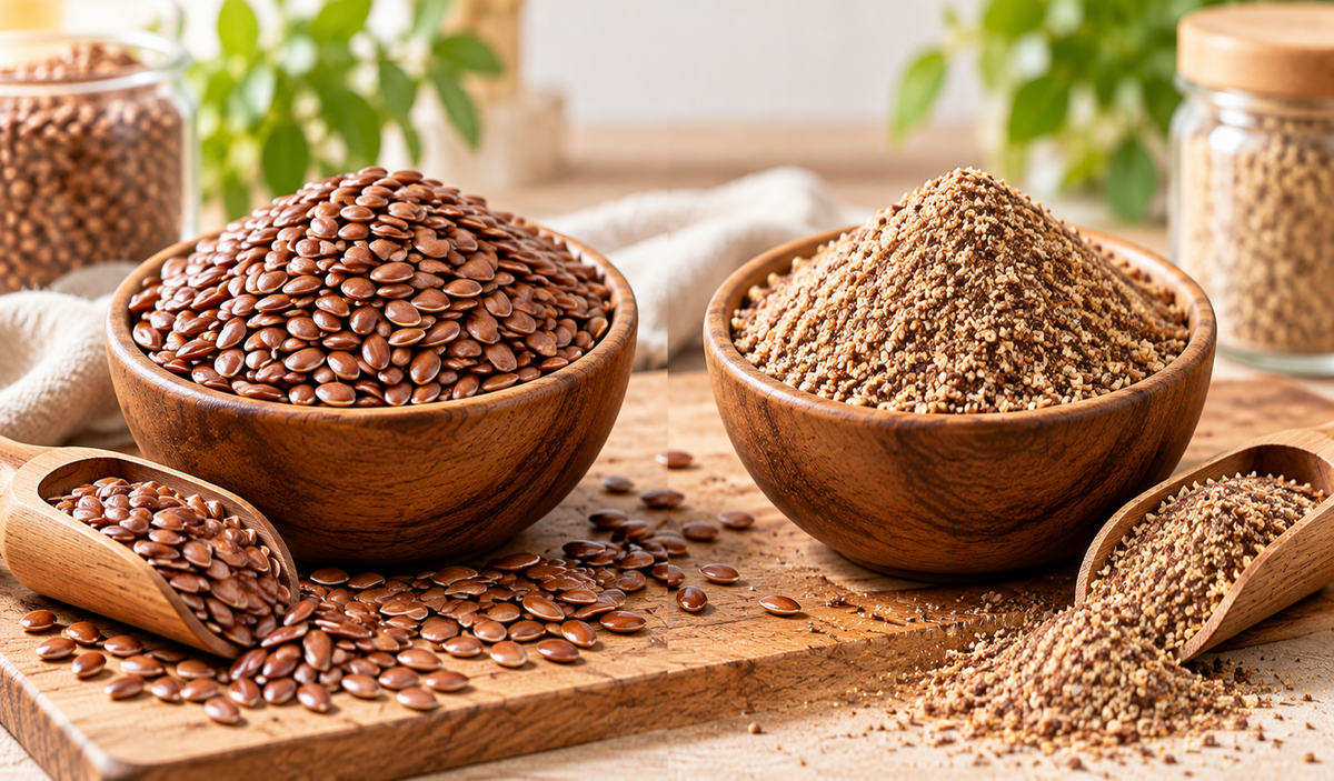 Whole Flax Seeds vs Ground Flax Seeds: Which Is Better to Use?